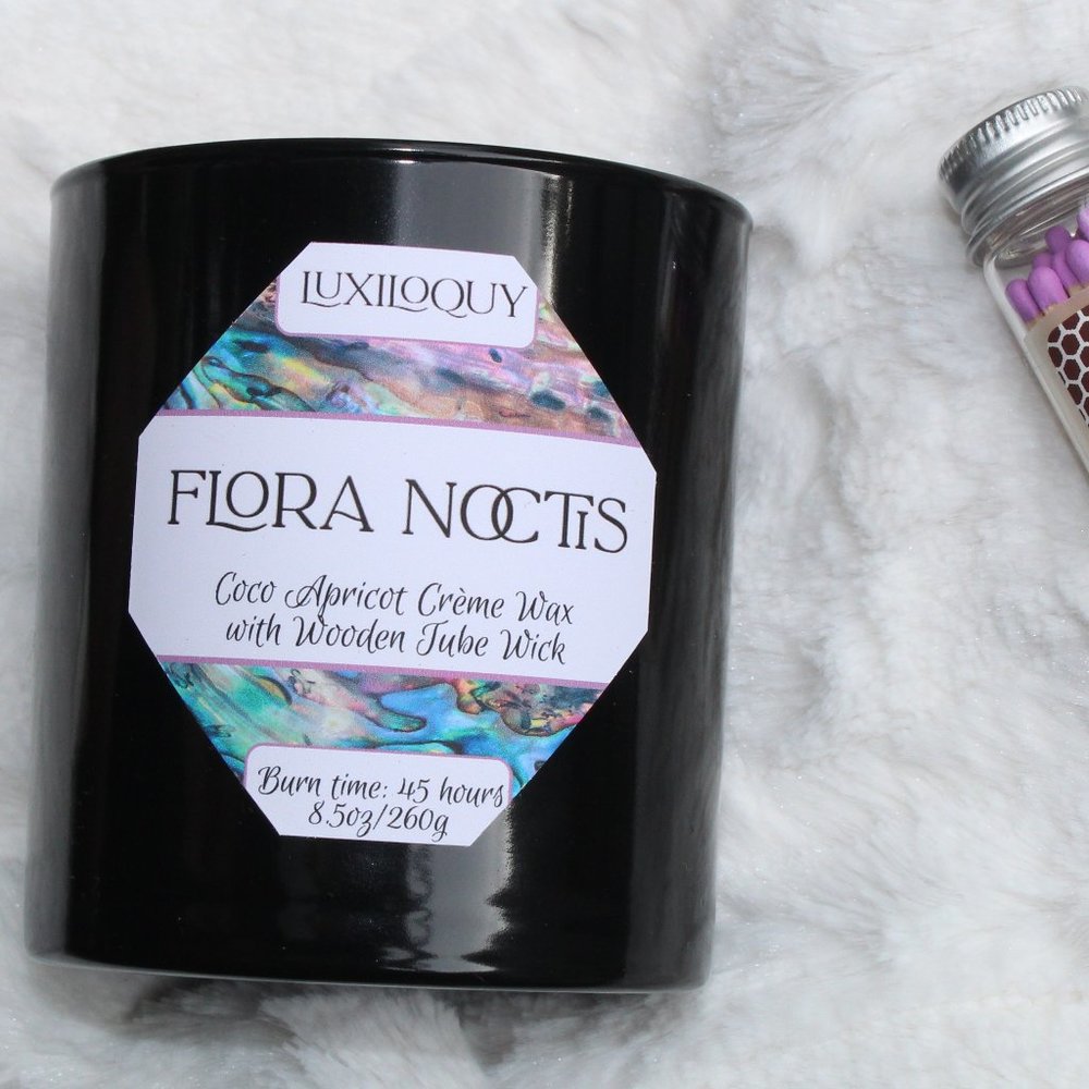 Flora Noctis Candle with Matches
